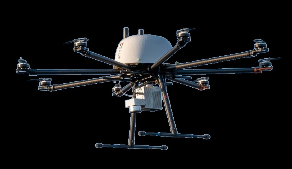 Model digital de teren rezultat din masuratori topo cu drona